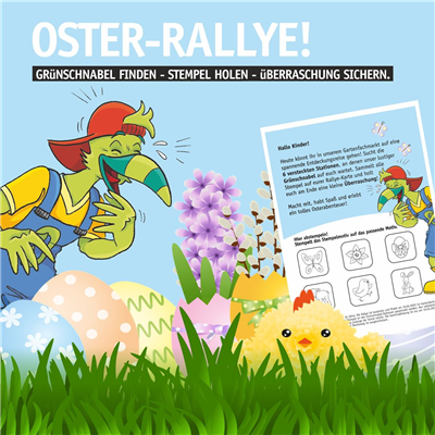 4. April: Oster-Rallye für Kinder