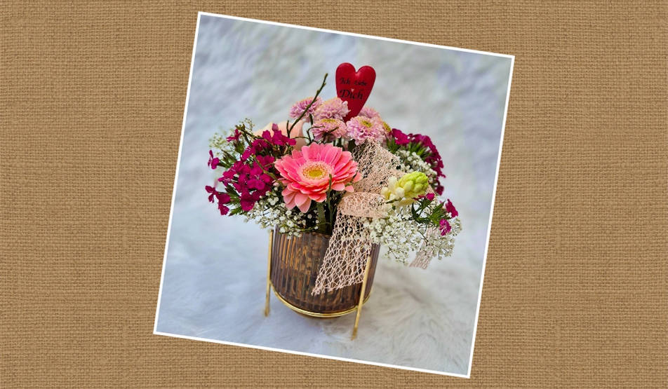 Arrangement - Herzensgruss - AM 14. Februar ist Valentinstag!