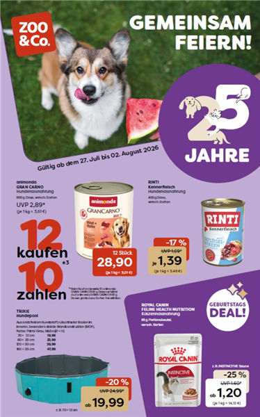 Wochenaktion ZOO & Co.