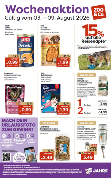 Wochenaktion ZOO & Co. KW 32